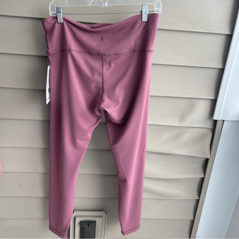Lululemon Always On High-Rise Tight Pink Size 12 Legging Workout Athleisure - Picture 2 of 8
